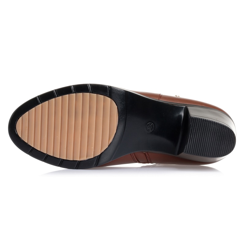 GKTINOO NEUE Weichem Leder Frauen Stiefeletten hoch Fersen Reißverschluss Schuhe Warme Pelz Winter Stiefel für Frauen Plus größe 35-43