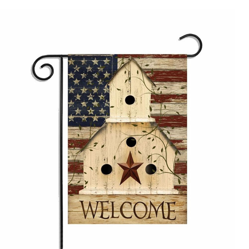 Fall Welkom Tuin Vlag Dubbelzijdig Gedrukt Vlag Home Office Tuin Yard Decoraties Indoor Outdoor Decor Voor Pasen: 4