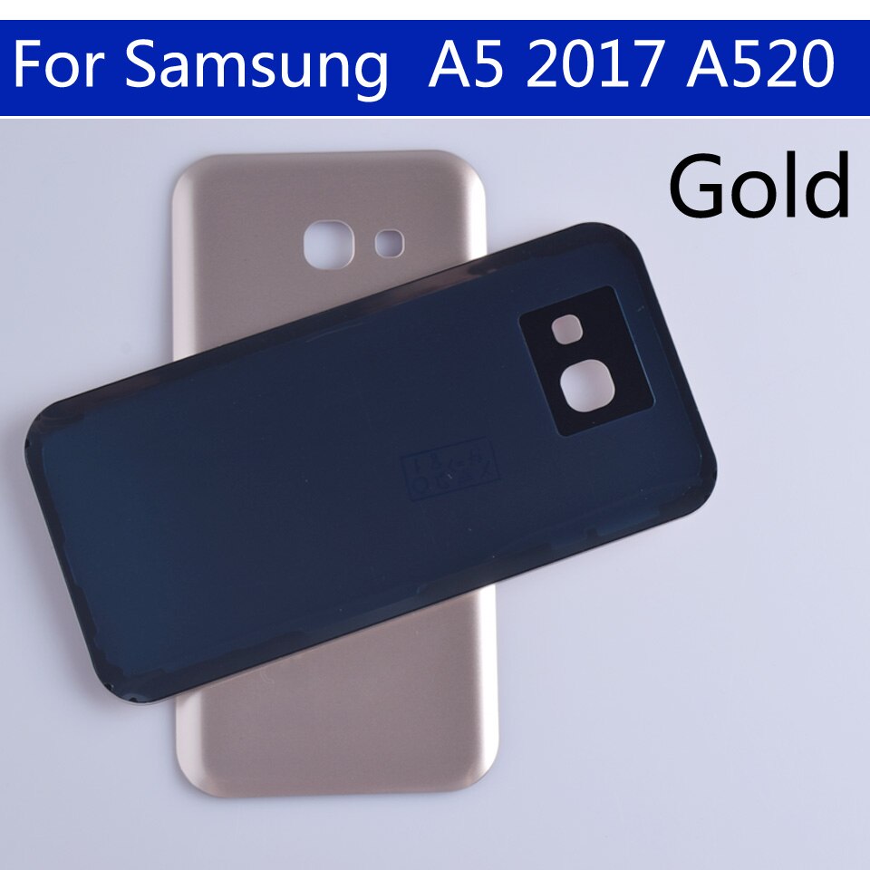 A520 voor samsung  a5 a520 a520f sm -a520 behuizing batterijdeksel achterklep behuizing achterklep chassis shell vervanging