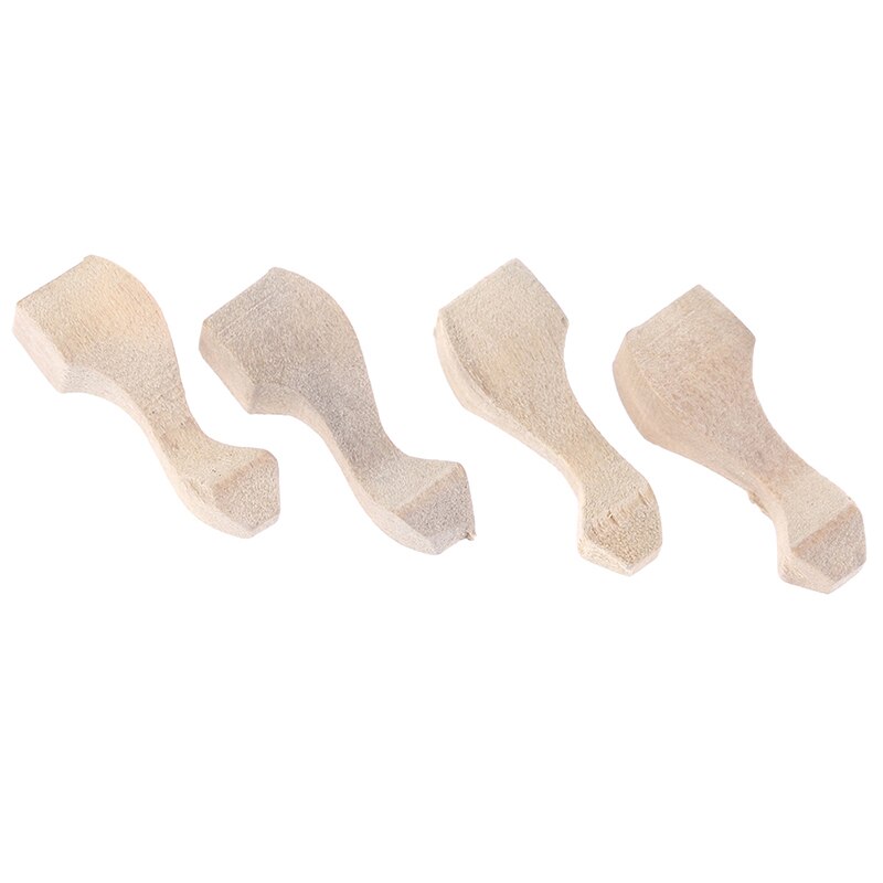 Mini handmade pocket cabinets tea table sofa legs Mini Wainscot Wall Decoration DIY Accessories DIY Doll House furniture parts: Style3