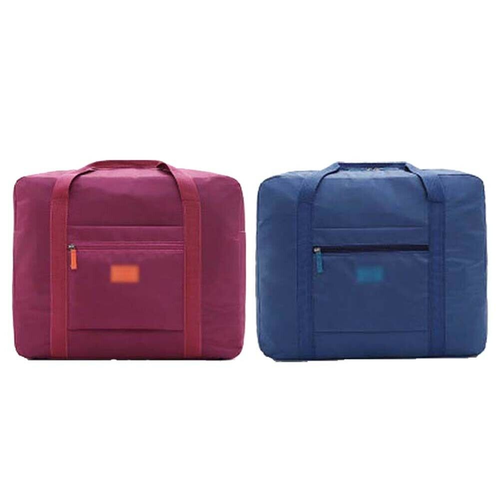 Pliable Rangement De Voyage Bagages Bagage Organisateur Main Épaule Sac