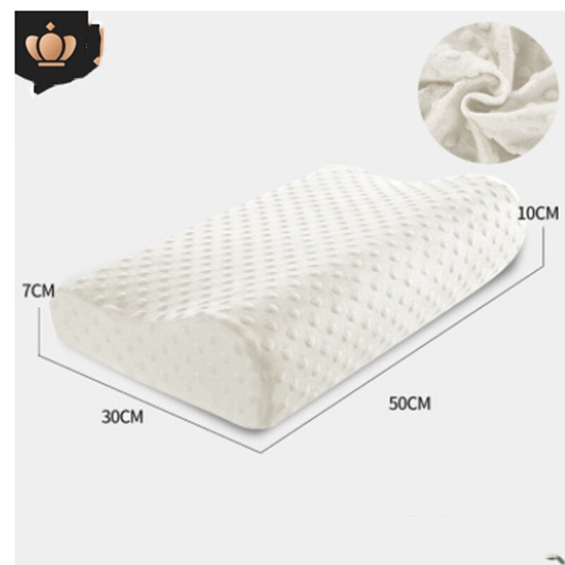 Komfort ortopædisk pude king size bambusfiberpude hypoallergenisk cool memory foam premium fast seng hukommelsesskumpude: E