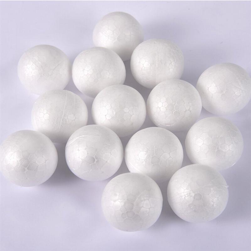 10 Stukken Bal/Wit Ei/Half Star/Fruit/Hart/Ster/Bal/Sneeuwvlok Vormige styrofoam Foam Ornamenten Diy Craft Party Decoratie