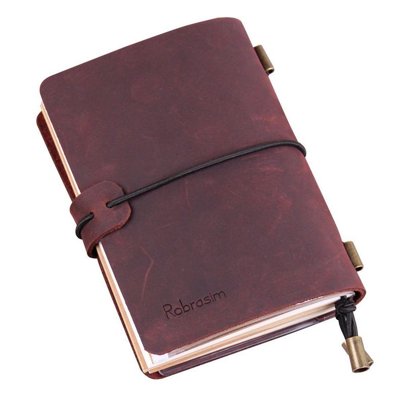 Handgemachte Reisenden der Notizbuch, Leder Reise Tagebuch Notizbuch für Männer & Frauen, Perfekte für Schreiben, , reisende, 5,2x4 in