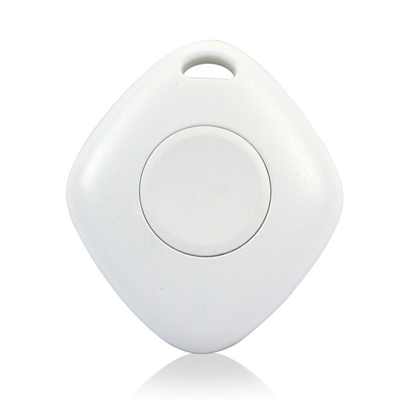 Bluetooth itag anti perdido alarme auto retrato voz registro localizador chave para animal de estimação carteira saco do miúdo cão bateria incluído: WHITE