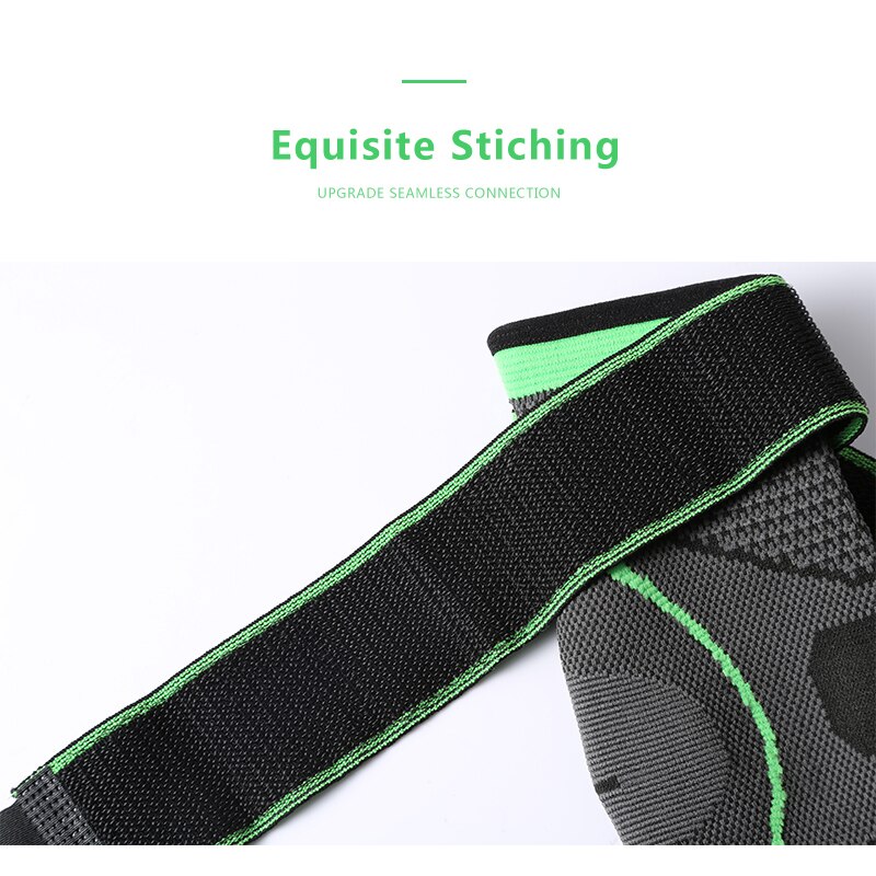 1 pièces 3D Sport cheville orthèse protecteur Compression cheville soutien Pad élastique Nylon sangle orthèse pour Football basket-ball