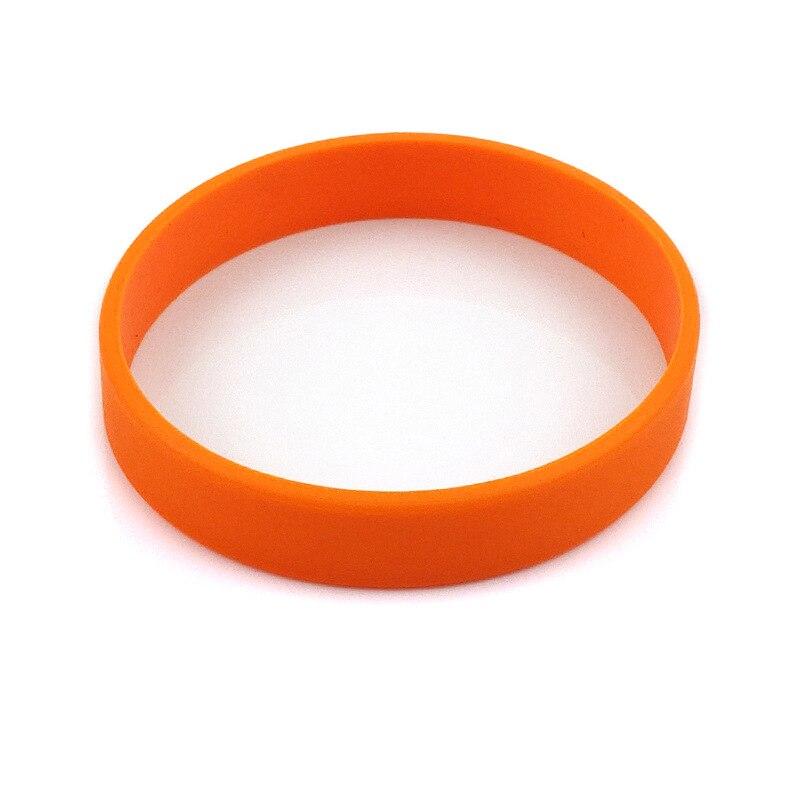 Silicone Rubber Wristband Flexible Wrist Band Cuff Bracelet Sports Casual Band For Anniversary Dating Party TXTB1: OG