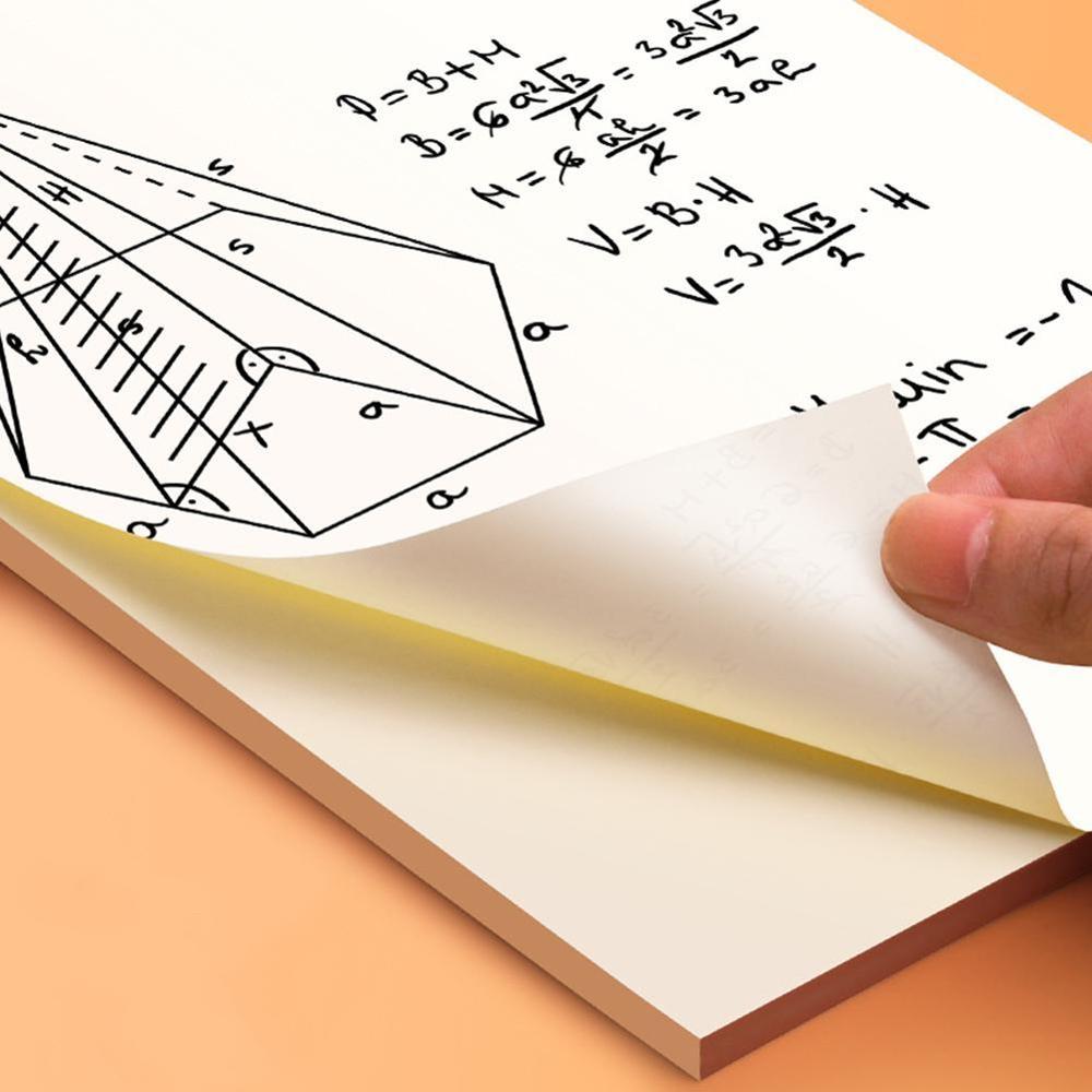 A4 Notebook Blank Inner Page Graffiti Draft Sketchbook Thickened Beige Paper For Sketching Note Painting 40 Pages