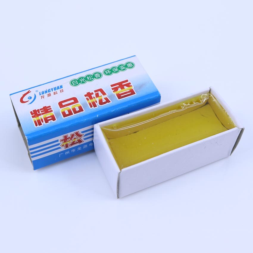 YuXi aditivos de soldadura de aceite de colofonia de alta pureza, herramientas de soldadura de flujo de soldadura, pasta de cartón, colofonia de hierro eléctrico, colofonia sólida