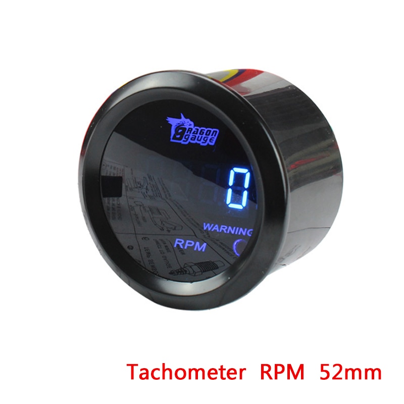 RPM ! Drachen Messgerät Auto Tachometer 2 