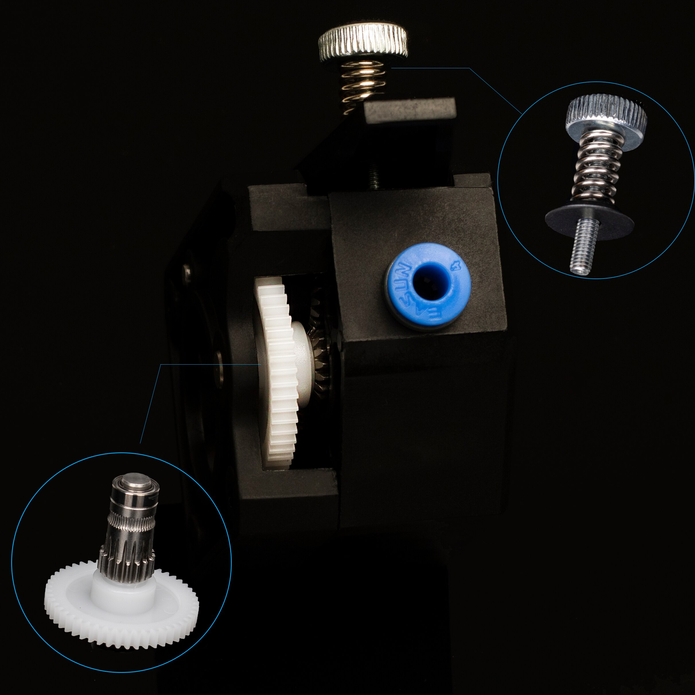 Anet peças de impressora 3d bondtech bmg extrusora direta clone dupla unidade extrusora 1.75mm filamento para anet a8 cr 10 impressora 3d