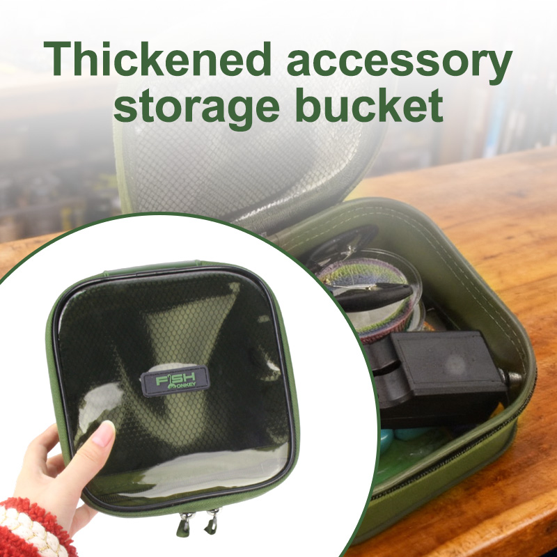JSFUN Aufbewahrungstasche für Karpfenangeln, verdickte angehen-Aufbewahrung, wasserdicht und staubabweisend, schützt Ihre Angelausrügestochen