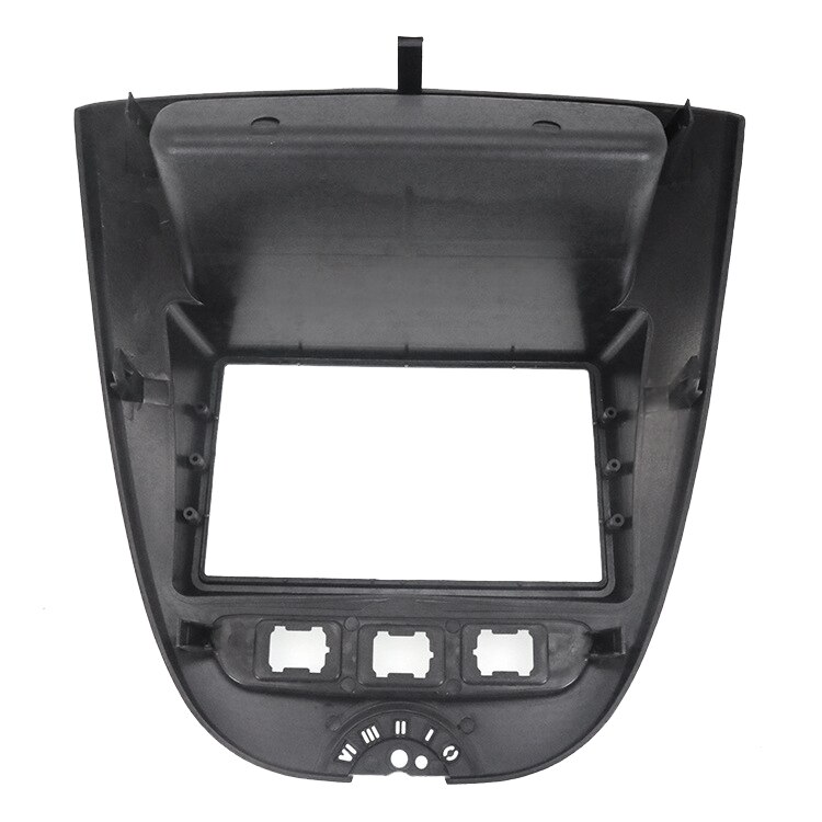 2 din bil stereo radio o panel ramme fascia mount kit til peugeot 107 citroen  c1 toyota aygo