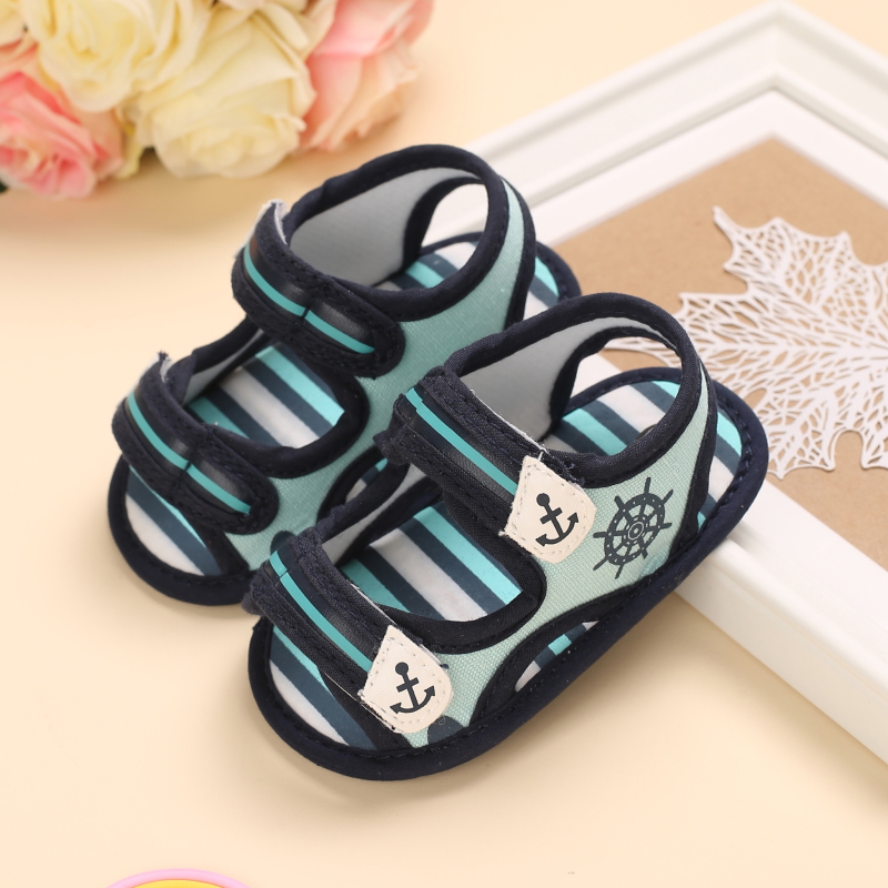 Scarpe estive per bambini maschili 0-18 mesi sandali per il tempo libero per bambini maschili suola morbida scarpe antiscivolo per bambini: b / 13-18 mesi