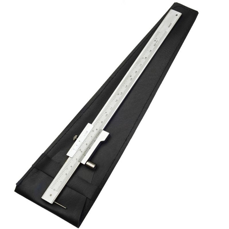 Calibrador Vernier de 0-200mm con trazador de carburo, marcador paralelo de aguja R9UC