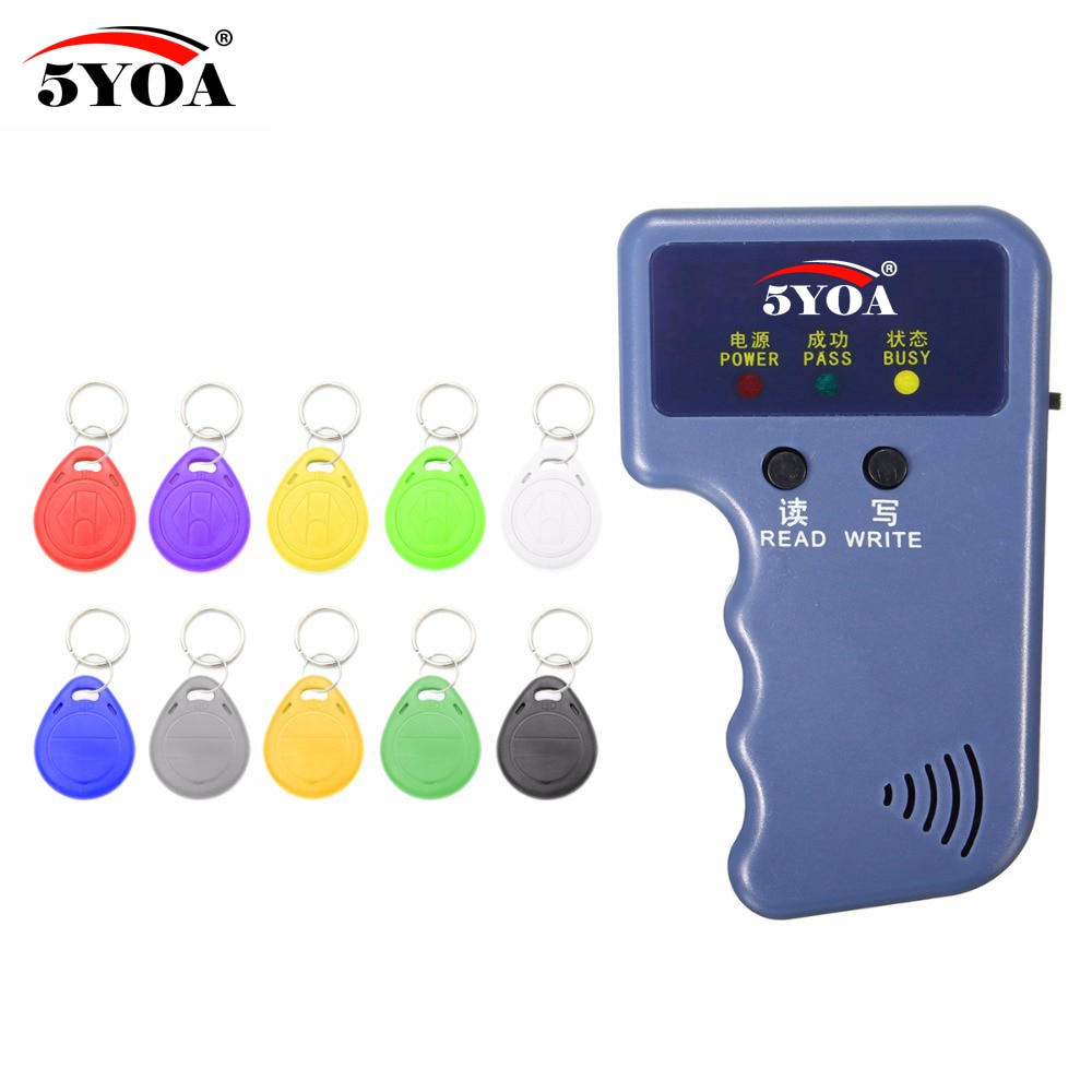 125Khz RFID Reader EM4100 TK4100 USB Proximity Sensor Smart Card Reader no drive issuing device EM ID USB for Access Control