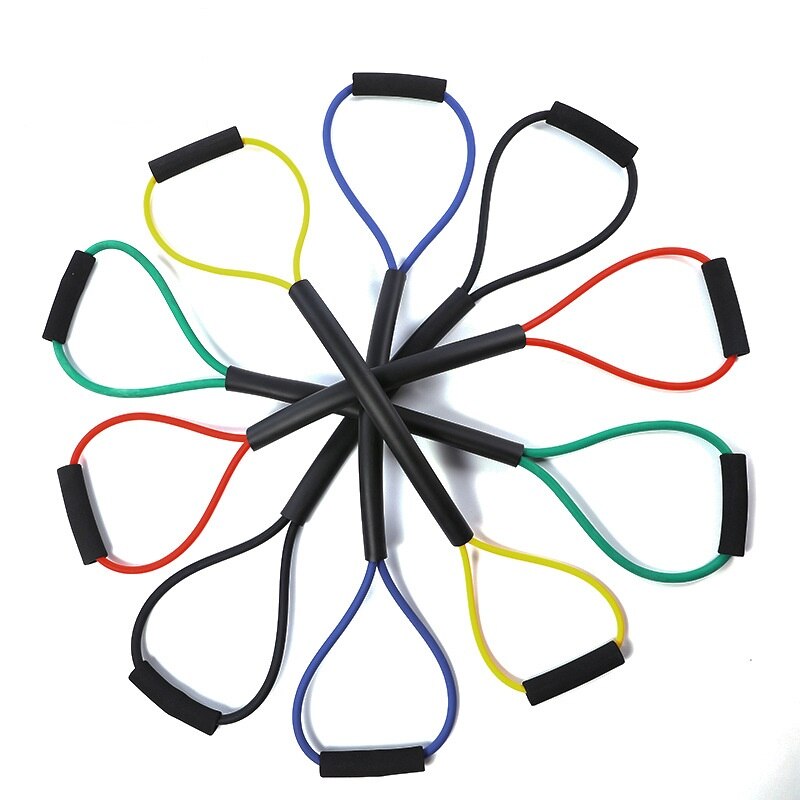 1PC Shadow Boxing Resistance Band Rubber Speed Training Pull Rope Muay Thai Karate Crossfit Workout Power Strength Equipment