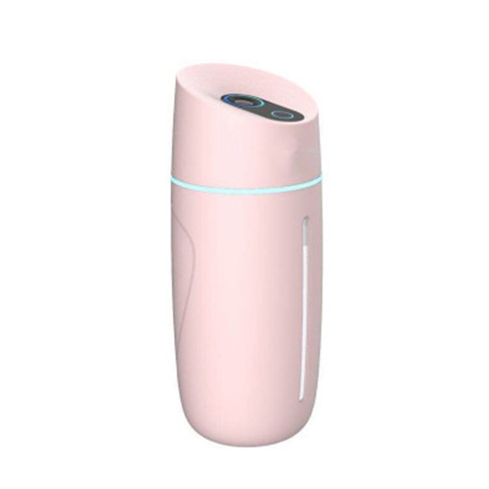 260Ml Ultrasone Luchtbevochtiger Aroma Etherische Olie Diffuser Voor Home Auto Usb Fogger Mist Maker: Pink