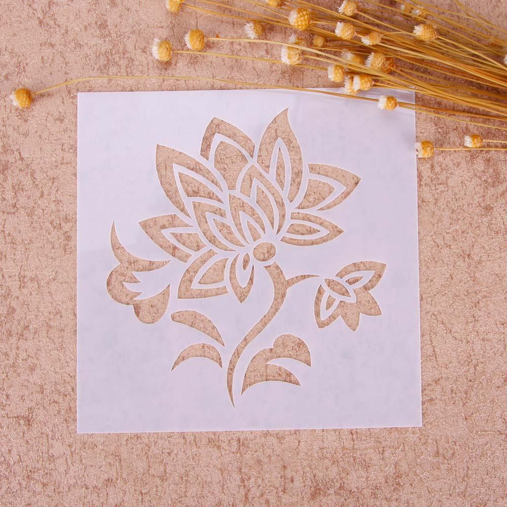 2pcs DIY Craft Painting Stencils For Scrapbooking Stamping Stamps Album Decorative Embossing Paper Cards Airbrush Template: 14