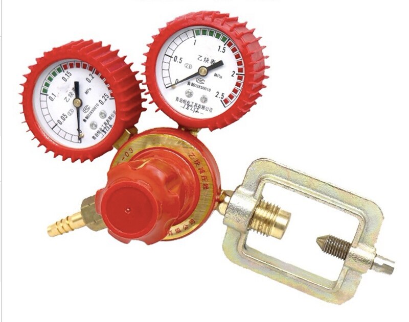Zuurstof/Propaan/Acetyleen/Argon Drukregelaar Regulator Flow Meter Gas Regulator Flowmeter Argon Regulator Valve Gratis Shippin