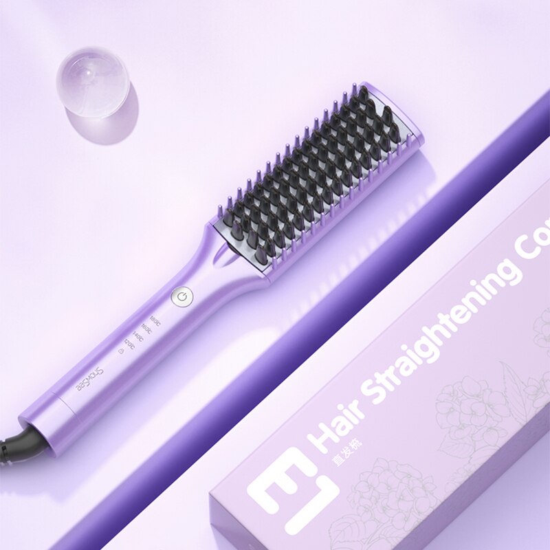 Xiaomi Showsee Straight Hair Comb High Concentration Anion Constant Temperature Hair Care Automatic Power Off Fast Heating