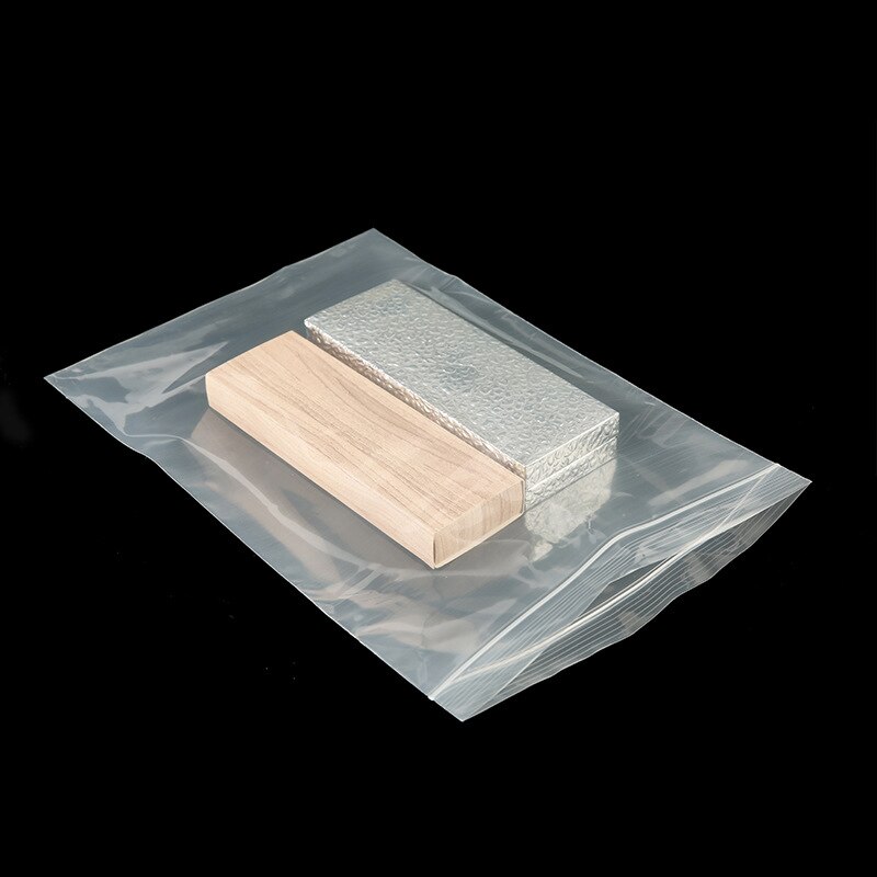 100pcs/lot Resealable Zip Lock Bags Self Seal Clear Plastic Poly Bag Food Storage Package Reclosable Fresh Bag