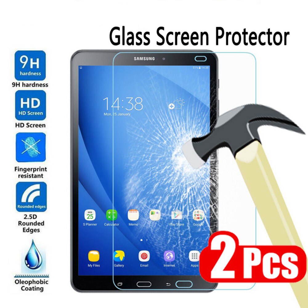 2Pcs Gehard Glas Voor Samsung Galaxy Tab S Pro 8.4 S2 E Note 8.0 T320 T377 T700 T705 T710 tablet Screen Protector Glas Flim