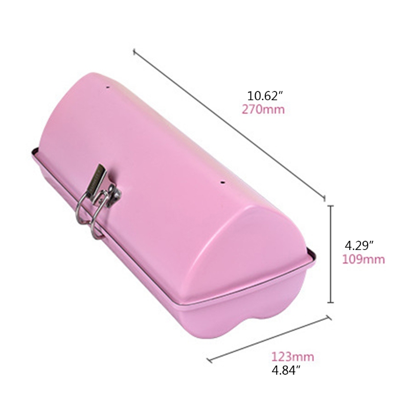 Stainless Steel Bread Mold Loaf Pan Cylinder/Heart/Flower Shaped Toast Cake Cheese Mould Kitchen Bakeware Non-Stick Baking