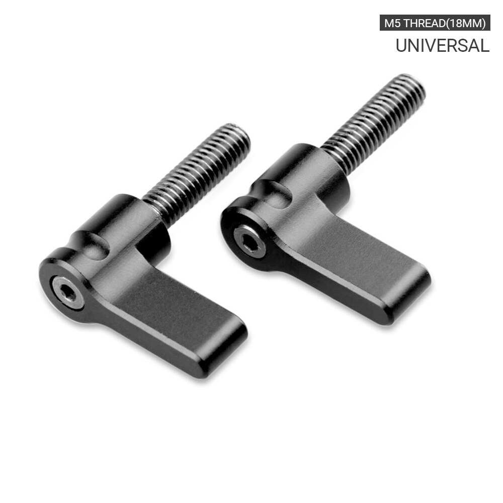 Smallrig Zwart Ratchet Wingnut Met M5 Draad 18Mm Pak Van Twee ---- 1837