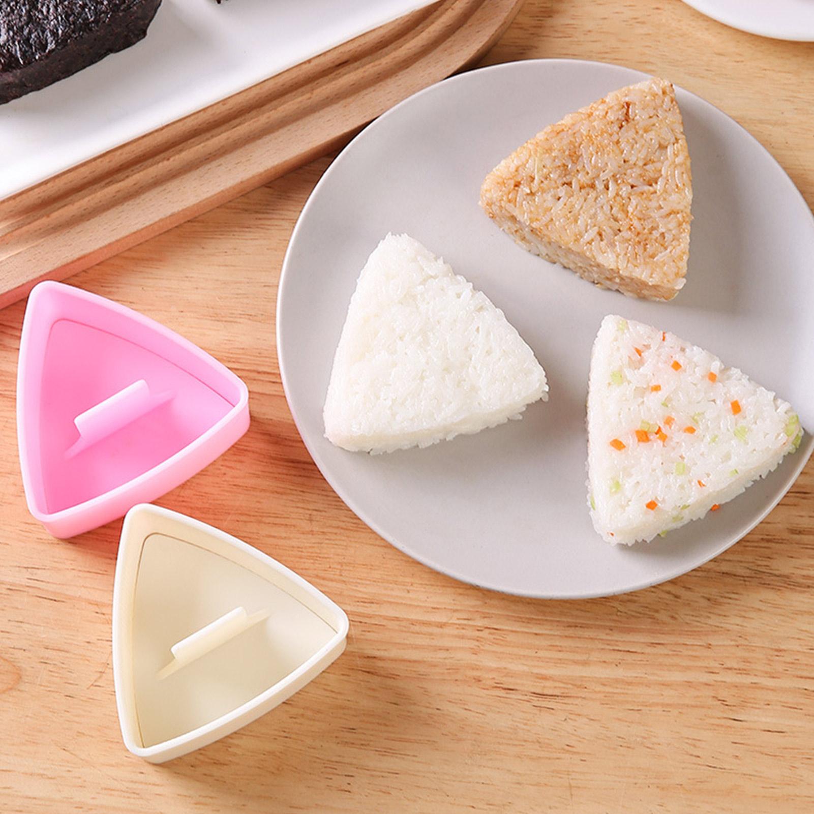 Sushi Mold Triangle Mould Onigiri Rice Ball Food Press Triangular Sushi Maker Mold Sushi Kit Kitchen Bento Rice Balls Accessory