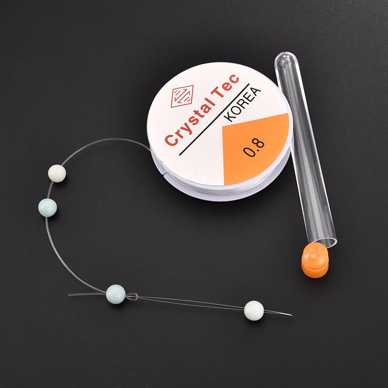 Pärlnålar i rostfritt stål för pärlor träda snöre smycken broderi armband halsband smycken gör verktyg