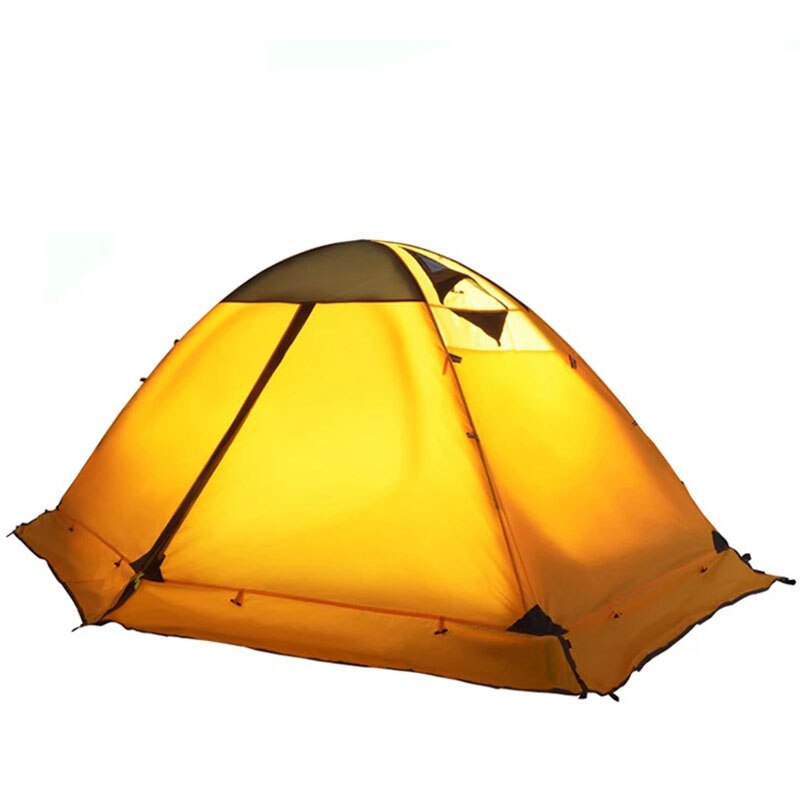Ultralight Tent Dubbele Camping Tent Lente Uitje Wandelen Glasvezel Snel Bouwen Draagbare Reizen Backpacken Tenten Anti-Uv