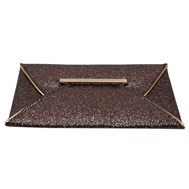 Fahion design feminino glitter lantejoulas bolsa feminina noite festa envelope saco de embreagem estilo socialite carteira bolsas ouro