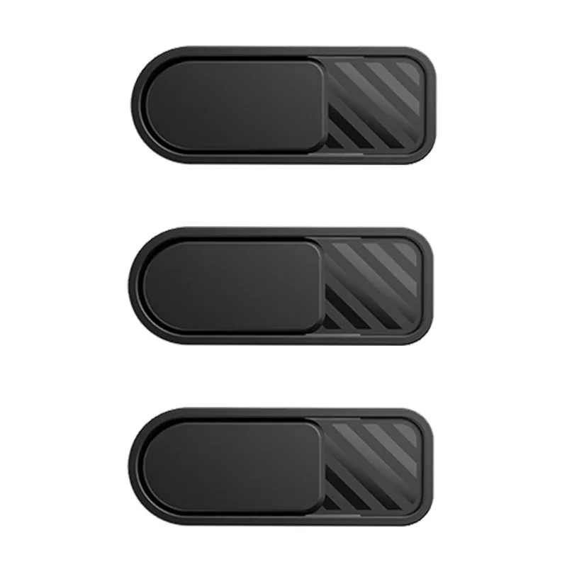 Cameralensbescherming, anti-hack, verschuifbare privacysticker voor mobiele telefoonlenzen, geschikt voor ipad, tablet, webcam en laptop.: Lichtgrijs