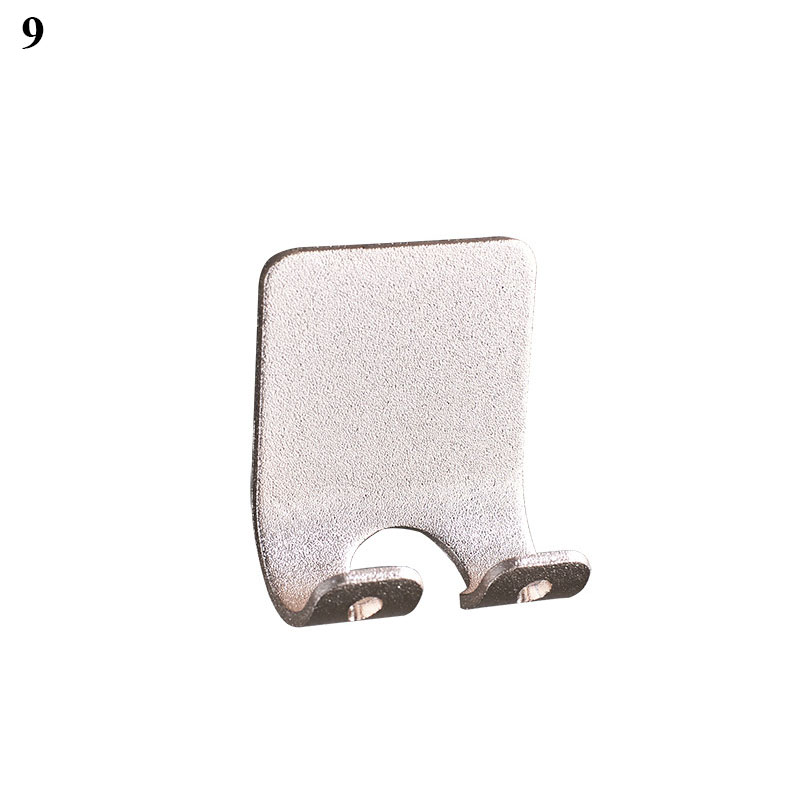 Universal Wall Mount Charger Phone Holder Stand Remote Control Hanger Base Support Hanging Stand Bracket Hooks Home Organizer: 9