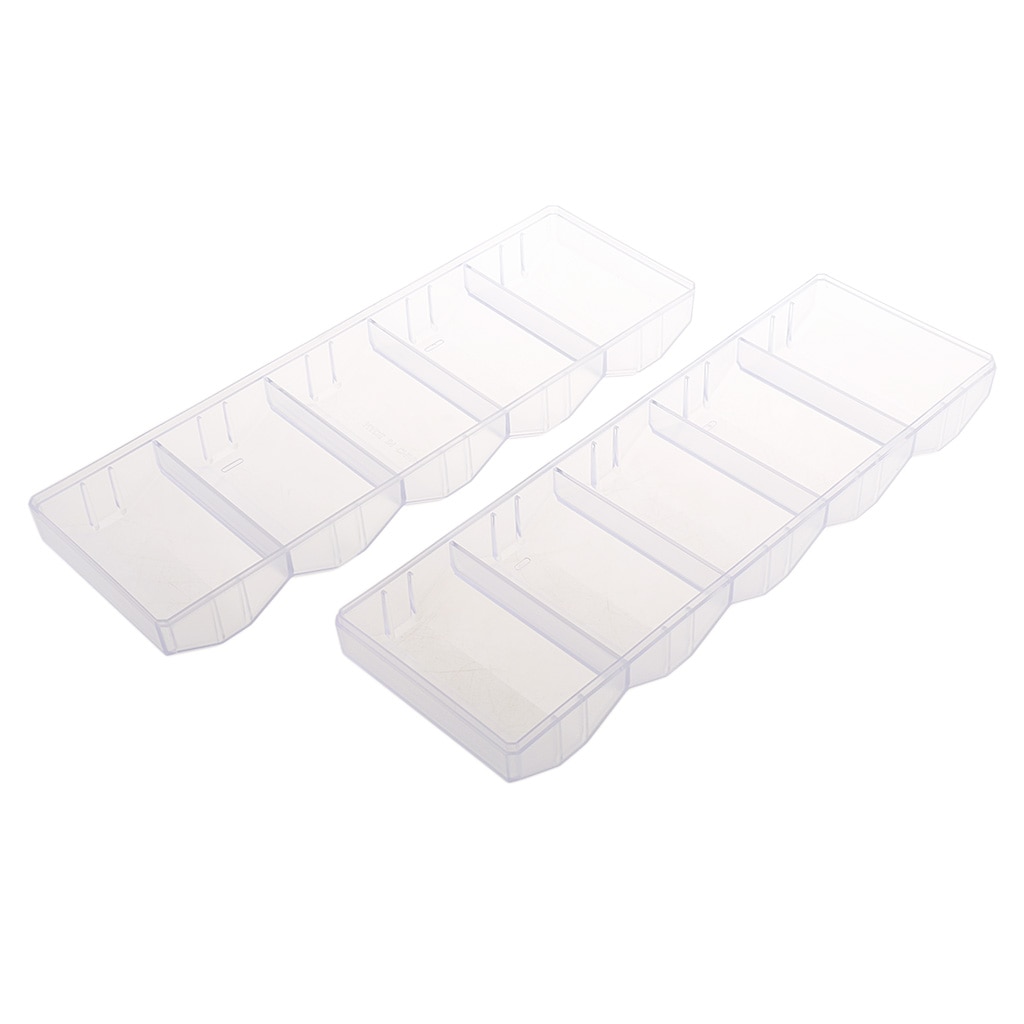 Transparant Acryl Poker Chips Lade 100 Chips Display Honingraat Case Box Met Cover