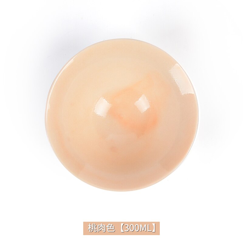 300ml Ceramic glaze candy light color glaze medium temperature ceramic glaze 1180-1250 degrees: Peach flesh