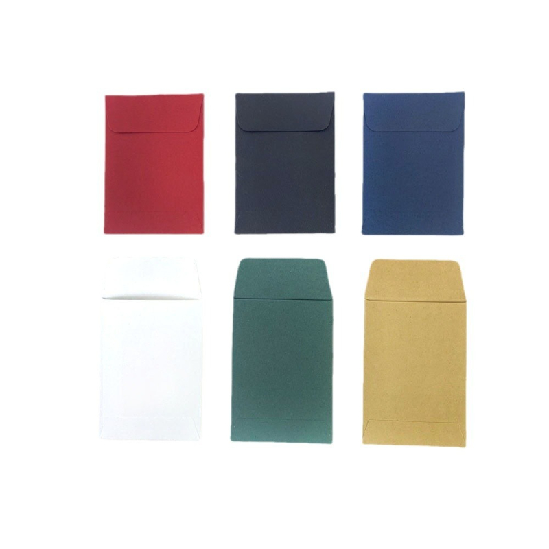 100 Stücke Kraftpapier Mini Umschlag Geschenkumschlag Jahrgang leer Party Einladung Mini Papiertüte Schreibwaren Schmuck Foto Taschen