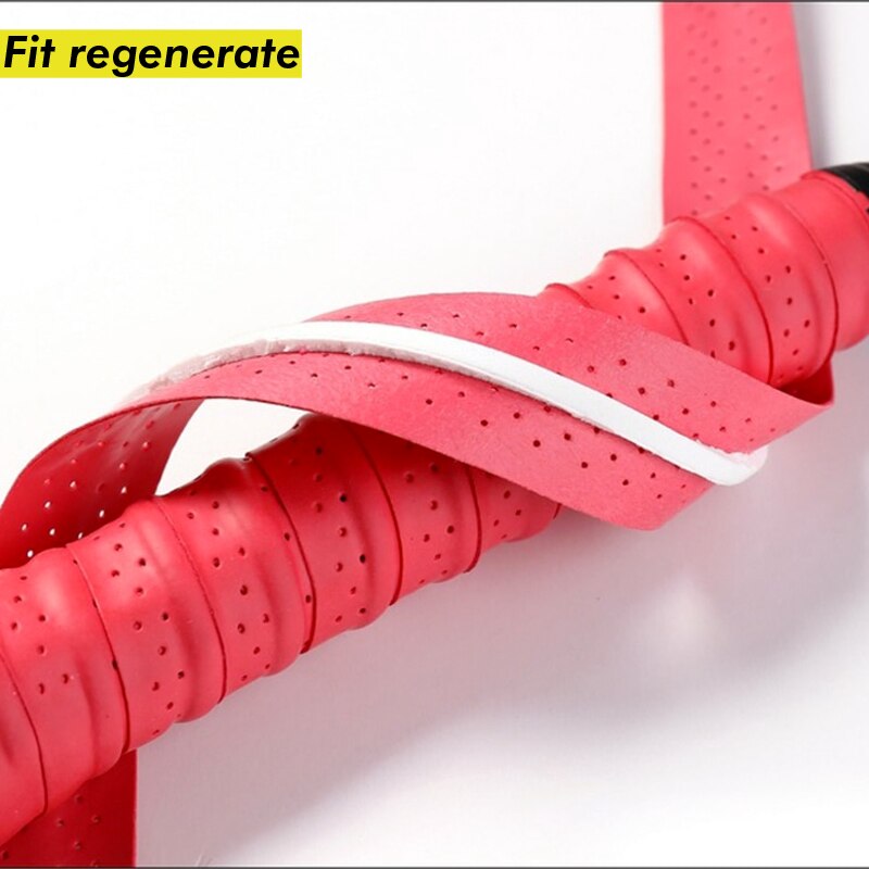 Anti-skli pustende sport over grip svettebånd tennis tape badminton racket grep