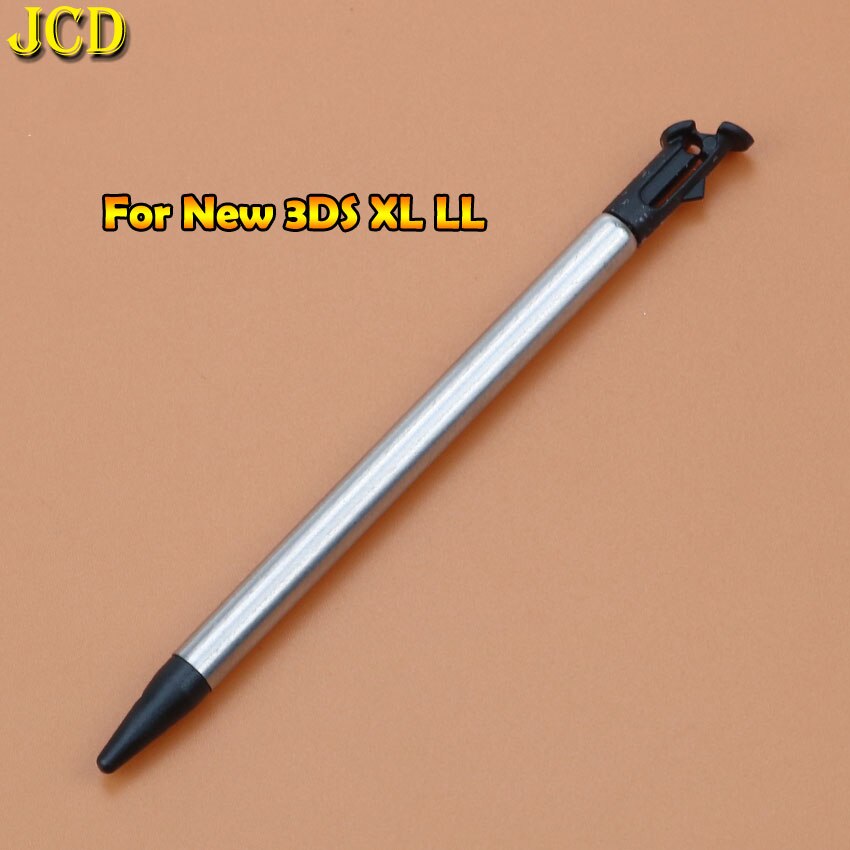 JCD-Juego de lápiz táctil de pantalla táctil de Metal retráctil para Nintendo 3DS XL, para Nintendo 3DS NDSi NDSL, accesorio de juego, 1 Uds.: For New 3DS LL XL