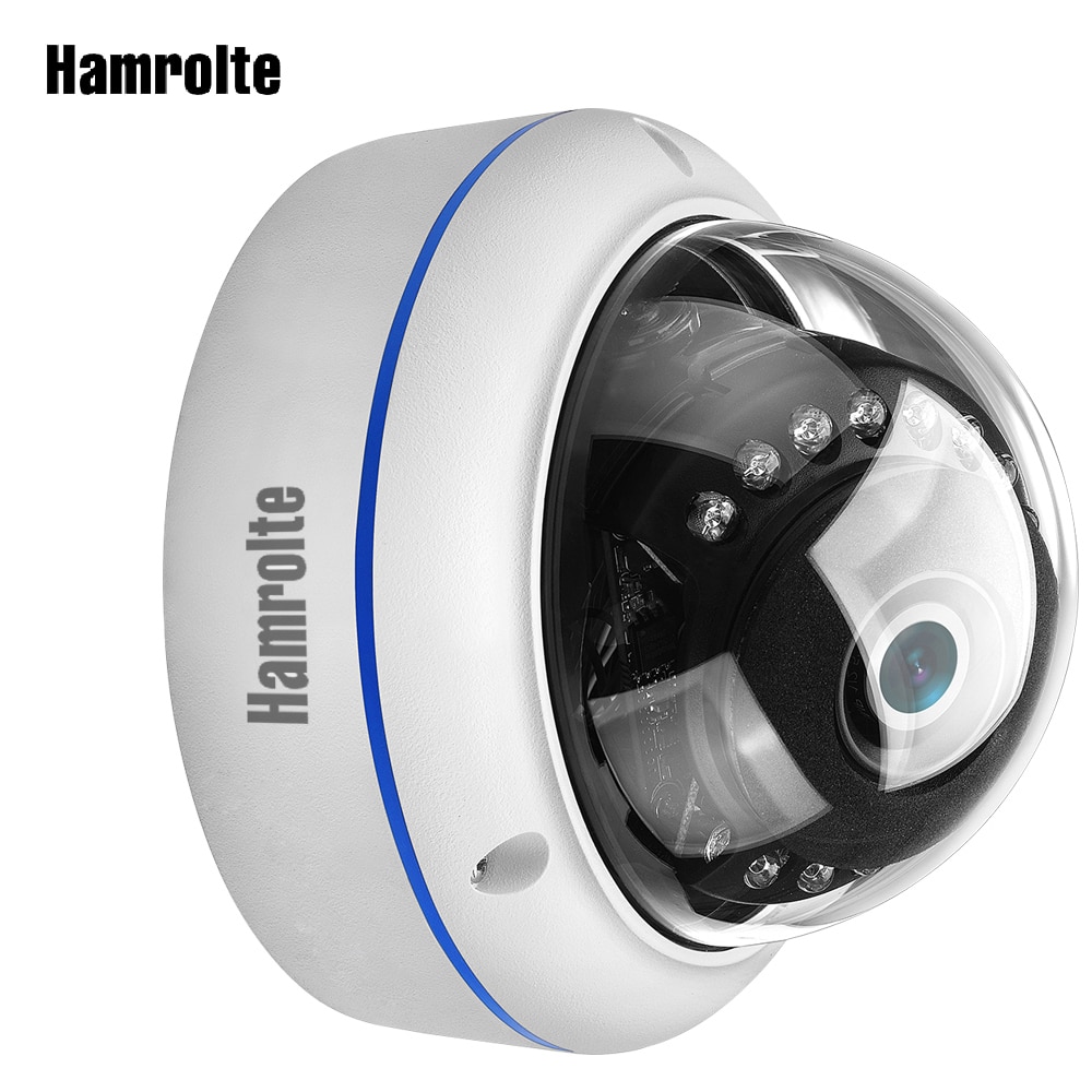 Hamrolte-cámara AHD de 1080P/720P de alta resolución, domo a prueba de vandalismo, impermeable, para interior/exterior, cámara CCTV de visión nocturna