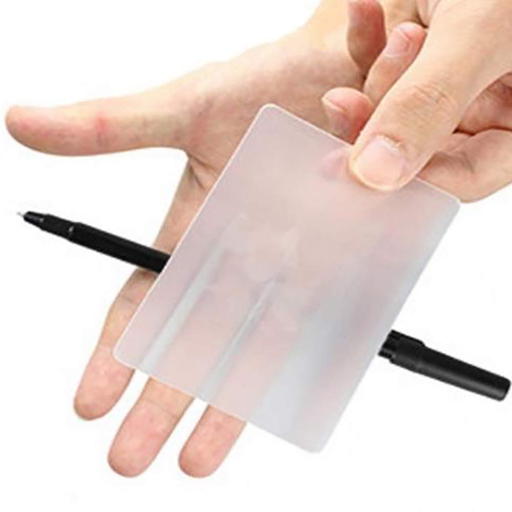 10Pcs Lubors Lens Card Perspectief Vervorming Close Up Street Magic Tricks Kids Lastig Gimmick Te Doen Voor Beginner