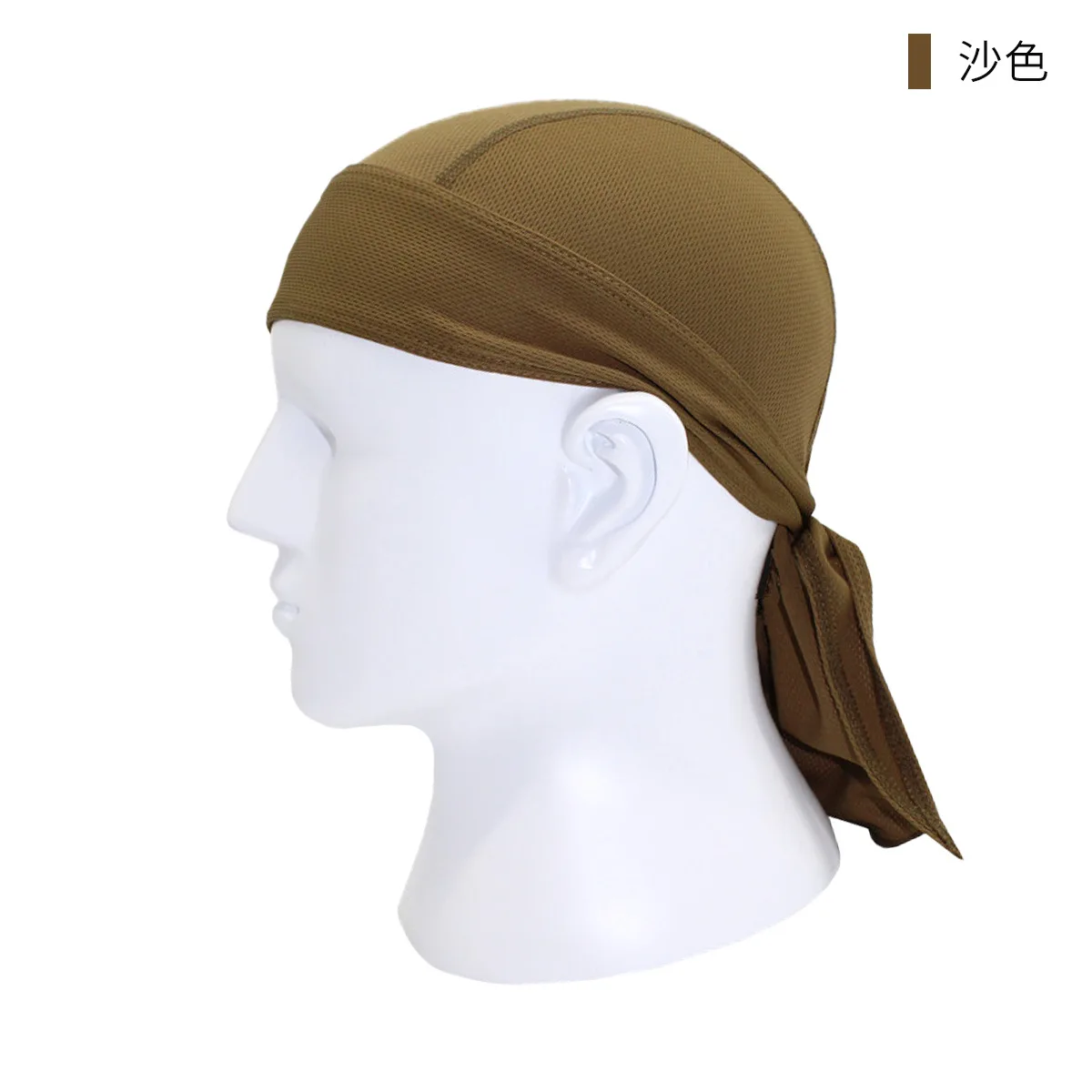 Cycling Headbands Quick Dry Cyclist Bicycle Sport Cycling Hats for Men Head Bandana Summer Running Headscarf Female Bike Men: light green