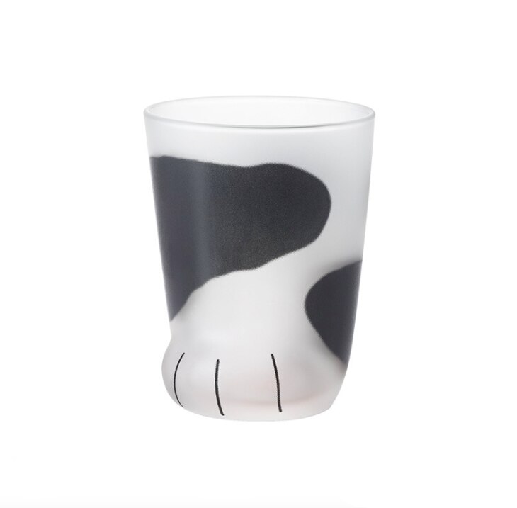 Katt pote form krus glass vann melk te kaffe yoghurt krus beste kopp bærbar hus gutt til kvinner elskere hjem: 002 / 7.2 x 9.2 cm