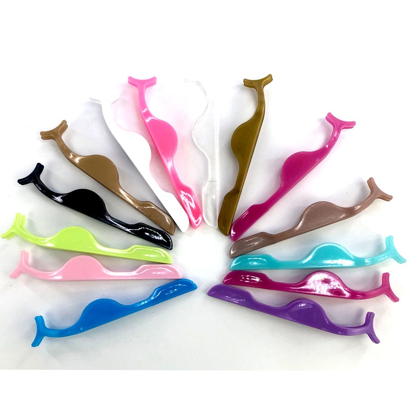 30 PCS False Eyelash Tweezers False Eyelashes Applicator Eyelash Extension Curler Nipper Auxiliary Clamp Makeup Forceps Tools