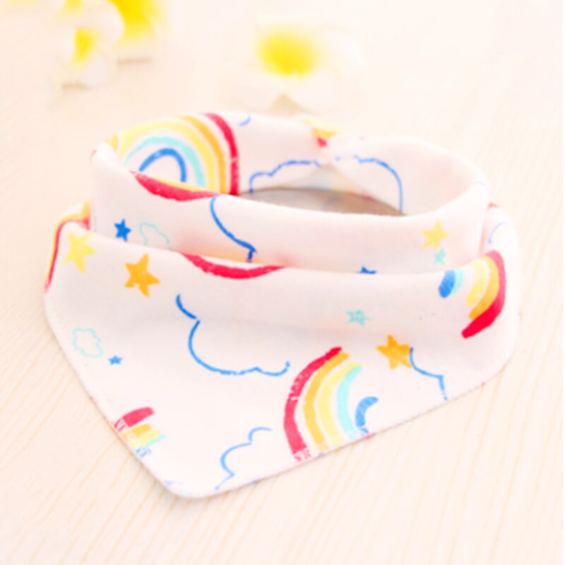 Bavoirs bébé pour garçons filles Bandana bavoir Burp tissu imprimé dessin animé Triangle coton bébé trucs écharpe repas collier alimentation accessoires