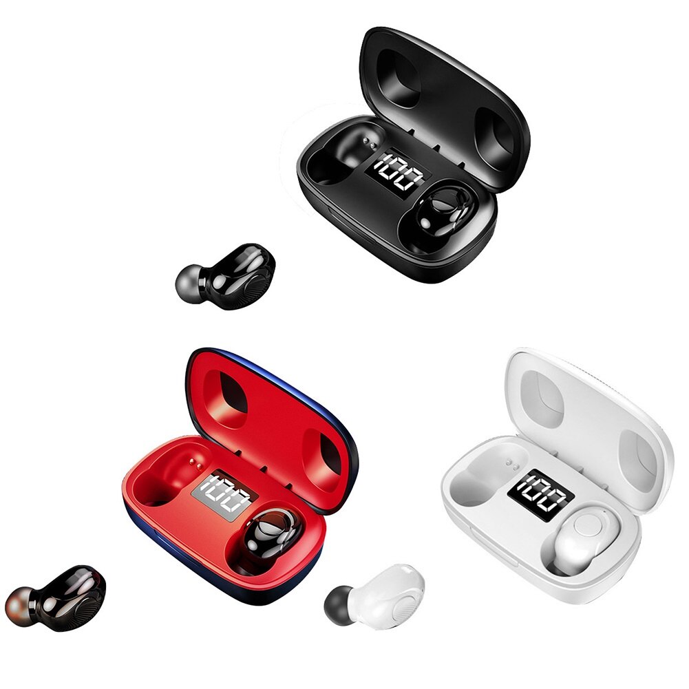 Dropshiping S9 TWS Bluetooth 5.0 Wireless Mini HiFi In-Ear Earphones Earbuds for iOS Android Phone Wireless Earphones