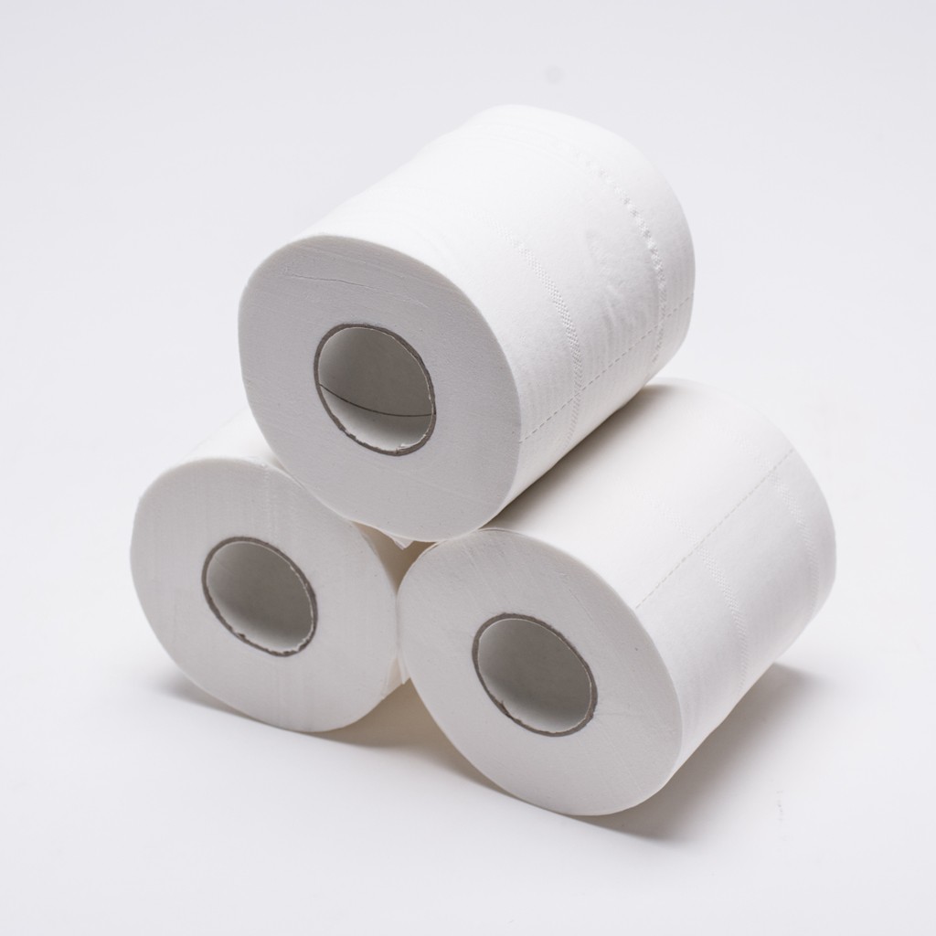 6/8 rolls Soft 3 Layer Home Bath toilet paper roll Strong Water Absorption Home Rolling Paper toilet paper Tissue Rolling Paper