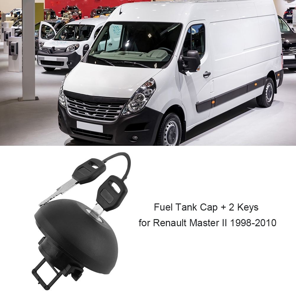 Bränsle bensin diesel lock lock lock med 2 nycklar tank tank lock för renault master  ii 1998 1999 2000 2001 2002 2003 2004