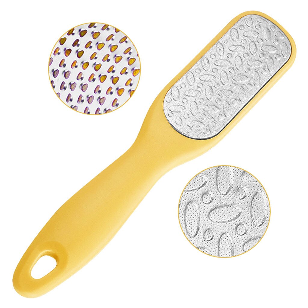 Foot Rasps Foot Care Tool Remover Foot File Perfect Health Foot Care Pedicure Tools Remove Hard Dead Skin #40: Yellow
